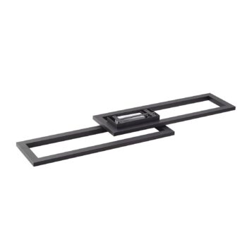 Lucande Smart LED stropné svietidlo Tjado 115 cm čierne RGB CCT