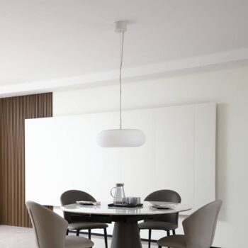 Lucande Smart LED závesné svetlo Bolti, biele, RGBW, CCT, Tuya