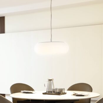 Lucande Smart LED závesné svetlo Bolti, biele, RGBW, CCT, Tuya