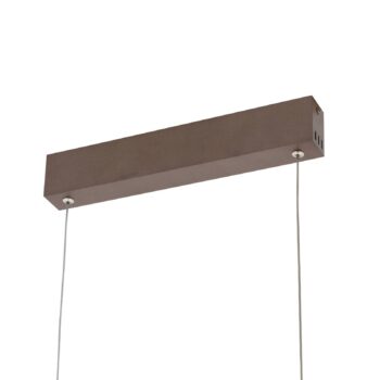 Lucande Smart LED závesné svetlo Mylosh, káva, CCT, Tuya