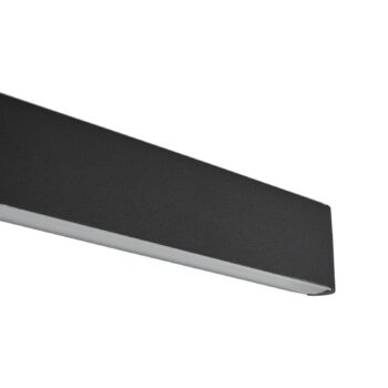 Lucande Smart LED závesné svietidlo Mylosh, čierne, CCT, Tuya