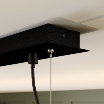 Lucande Sotiana závesná lampa, sklenené gule/5 sv.