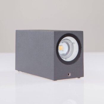 Lucande Tavi LED vonkajšie nástenné svietidlo Bridgelux set of 2