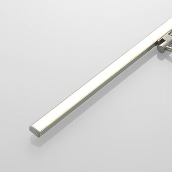 Lucande Thibaud LED svietidlo, nikel, 51,4 cm
