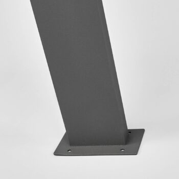 Lucande Timm Chodníkové LED svetlo, 100 cm, antracitová, kov, IP54