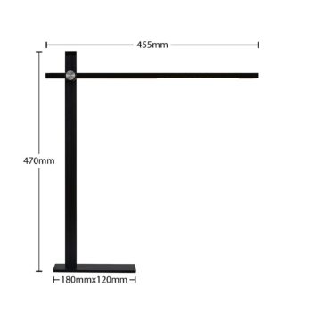 Lucande Wasko LED stolná lampa