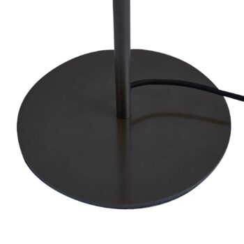 Lucande banková lampa Nysira, moderná, sivá metalíza, 2 svetlá.