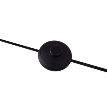 Lucande stojaca lampa Takeo, ratan, výška 115 cm, E27