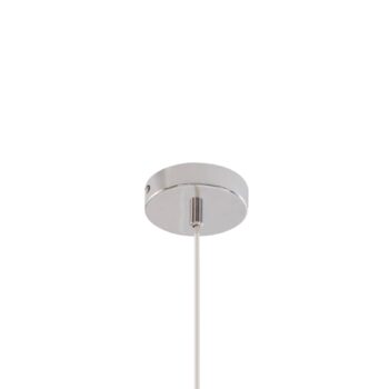 Lucande závesné svietidlo Diborah, Ø 40 cm, farebné, sklo, G9
