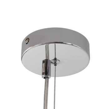 Lucande závesné svietidlo Diborah, číre, Ø 43 cm, sklo, G9