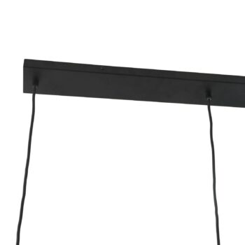 Lucande závesné svietidlo Lyrisa, 3 svetlá, medená farba, sklo, 22 cm
