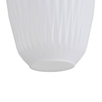 Lucande závesné svietidlo Quinara, 3-svetelné, opál, sklo, Ø 52 cm