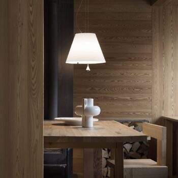 Luceplan Costanza závesná lampa D13sas, biela