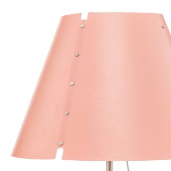 Luceplan Costanzina stolná lampa hliník ružová