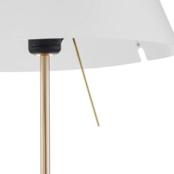 Luceplan Costanzina stolná lampa mosadz biela