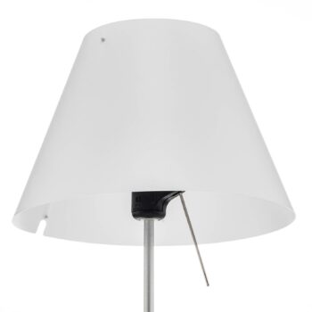 Luceplan Costanzina stolová lampa hliník, biela