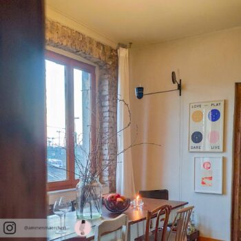 Luceplan Counterbalance nástenné LED svetlo čierne