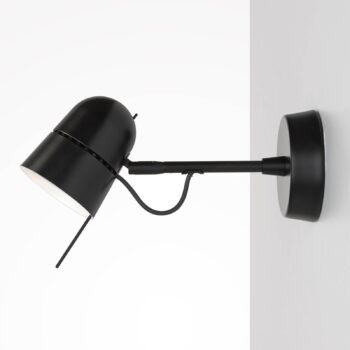 Luceplan Counterbalance nástenné bodové LED čierna