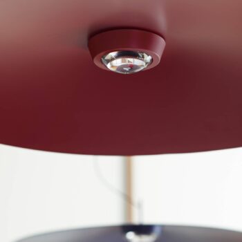 Luceplan Koinè LED závesné svietidlo 927 Ø37cm červená