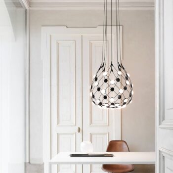 Luceplan MESH závesné svietidlo 55 cm