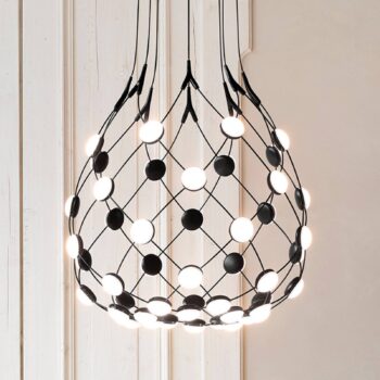 Luceplan MESH závesné svietidlo 55 cm