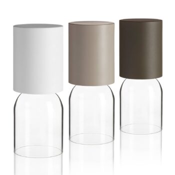 Luceplan Nui Mini stolová lampa IP54 piesok