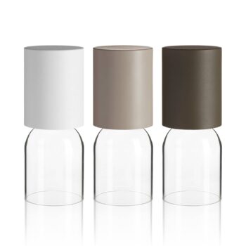 Luceplan Nui Mini stolová lampa batéria IP54 biela