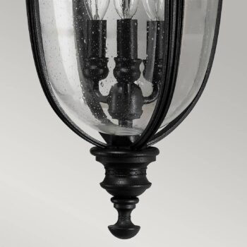 Lucerna English Bridle IP44 Ø 26,7 cm čierna