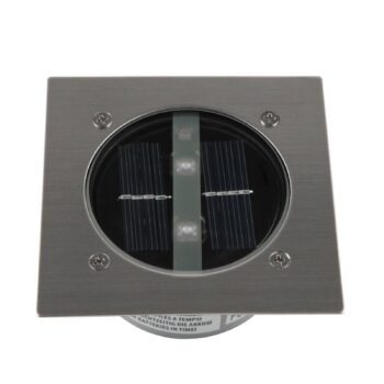 Lugo solárny LED reflektor do zeme, IP44, 10,5 x 10,5 cm