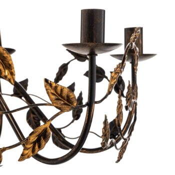 Luster Collana kovový 6-plameňové bronzový
