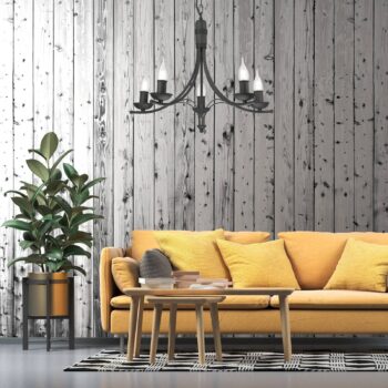 Luster Kandela, 5-plameňové, čierne