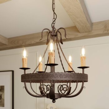 Luster Loara, 5-plameňové