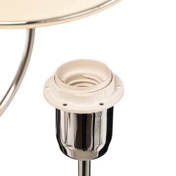 Luster London chróm/krém, 5-plameňové