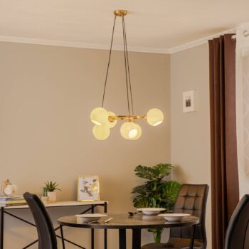 Luster Ramella, mosadz antik, 6-pl