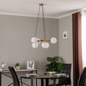 Luster Ramella, mosadz antik, 6-pl