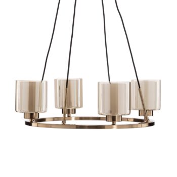 Luster Ressa Ø 59 cm mosadz antik, 4-pl.