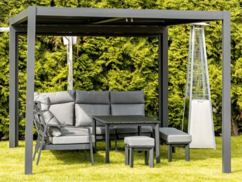 Lux pergola antracit 3x3 m