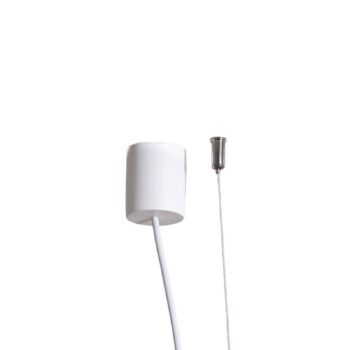 Luxe LED závesné svetlo, biele, dĺžka 112,5 cm, kov, 4 000 K