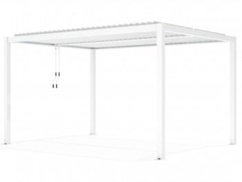 Luxe pergola biela 3x4 m
