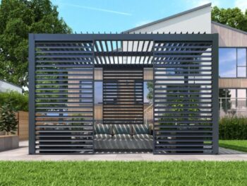 Luxe žalúzia na pergolu antracit 3 m