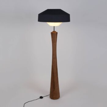 MARKET SET Mokuzaï stojacia lampa 170 cm suna-sivá