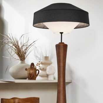 MARKET SET Mokuzaï stojacia lampa 170 cm suna-sivá