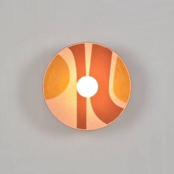 MARKET SET Nástenná lampa Sonia Laudet Ø 40 cm ružová
