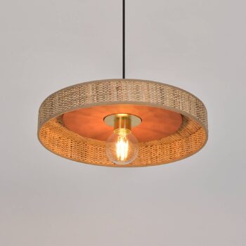 MARKET SET Portinatx závesné svetlo Ø40cm terakota
