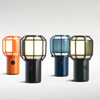 MARSET Chispa terasová LED na batérie IP44 modrá