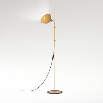 MARSET Funiculí stojaca lampa, horčicová žltá