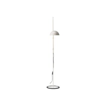 MARSET Funiculí stojaca lampa, perlová biela