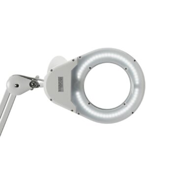 MAULviso LED lupa, biela, 48 cm, kov