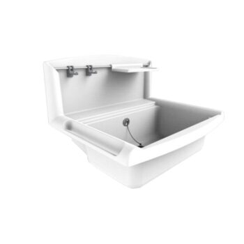 MEREO - Viacúčelové umývadlo Multiset 550 x 450 x 202 mm, biele (PR7181C 60005010099
