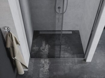 MEXEN - APIA posuvné dvere 115x190 cm 5mm chróm transparent 845-115-000-01-00